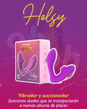 VIBRADOR  SUCCIONADOR 2 EN 1