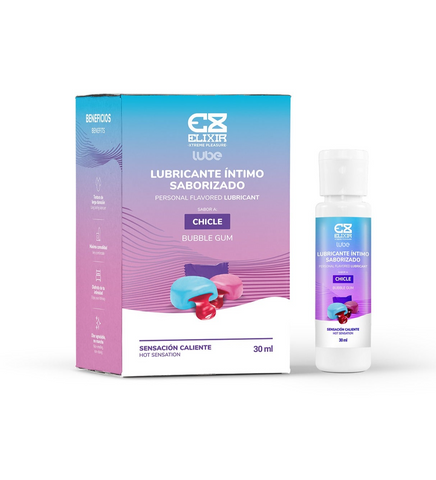 LUBRICANTE SABORIZADO CHICLE 30 ML